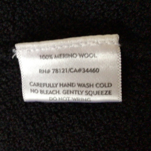 Eileen fisher merino wool sweater with crystals, Medium - Picture 6 of 8